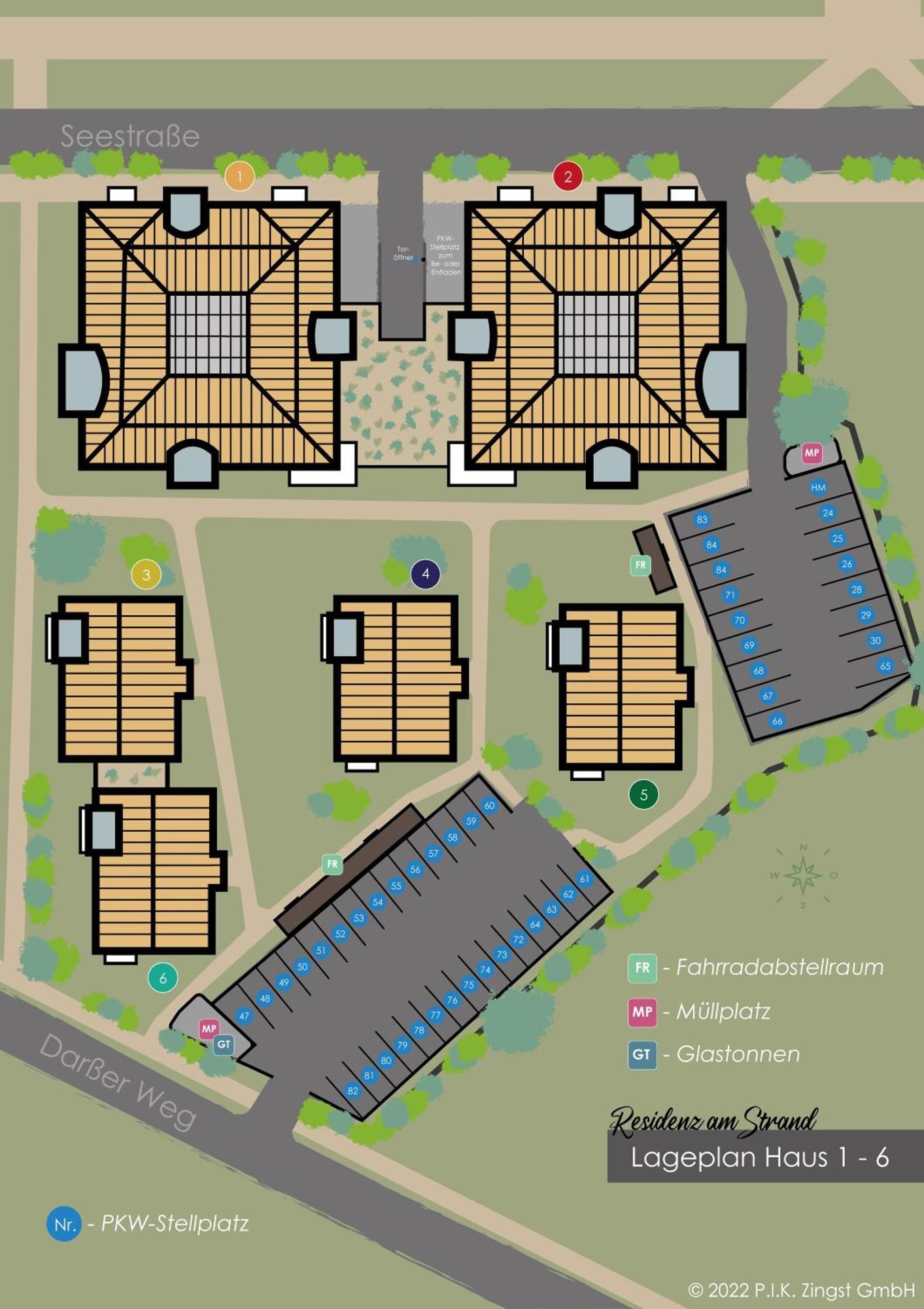 Residenz Am Strand Wohnung 4-60 Zingst Buitenkant foto